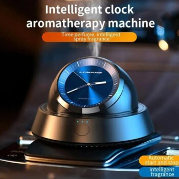 Clock Car Air Freshener & Purifier || Smart Aroma Diffuser