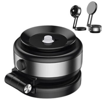 Electric Vacuum Magnetic Car Phone Mount - 360° Rotating | CPM001