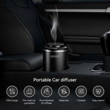 USB Rechargeable Aroma Diffuser & Car Air Freshener | CAF002